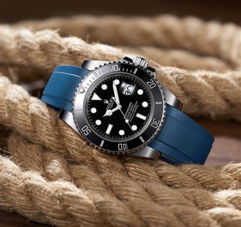 rolex rubber bands|Rolex rubber strap 22mm.